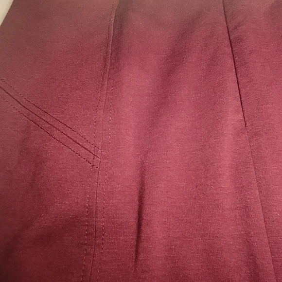 Preston & York Rich Purple Pencil Skirt Size 12 - Picture 7 of 7